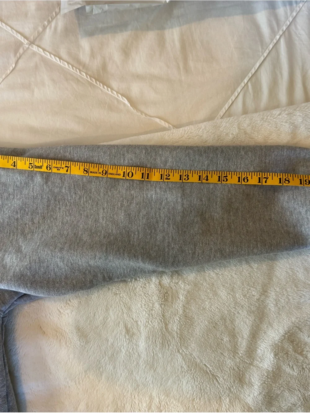 Brandy Melville Heather Gray Full-Zip Hooded Sweatshirt A4